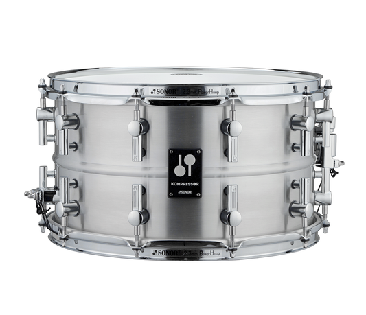 SONOR Kompressor 14" x 8" Snare Drum in Polished Aluminium