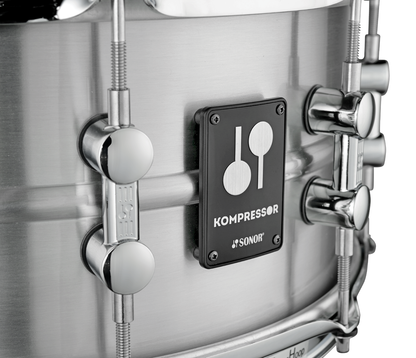 SONOR Kompressor 14" x 5.75" Snare Drum in Polished Aluminium