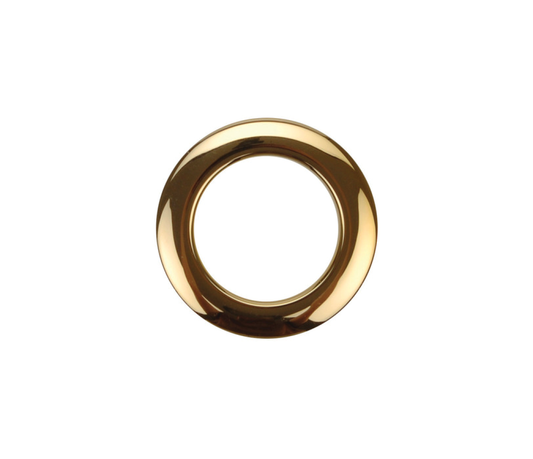 2" Bass Drum O's in Brass (Pair)