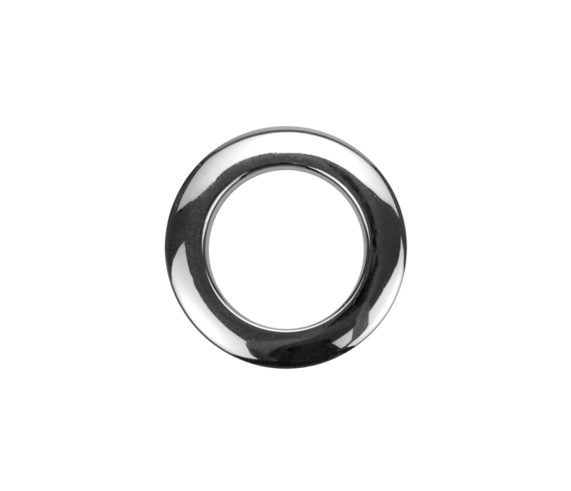 2" Bass Drum O's in Chrome (Pair)