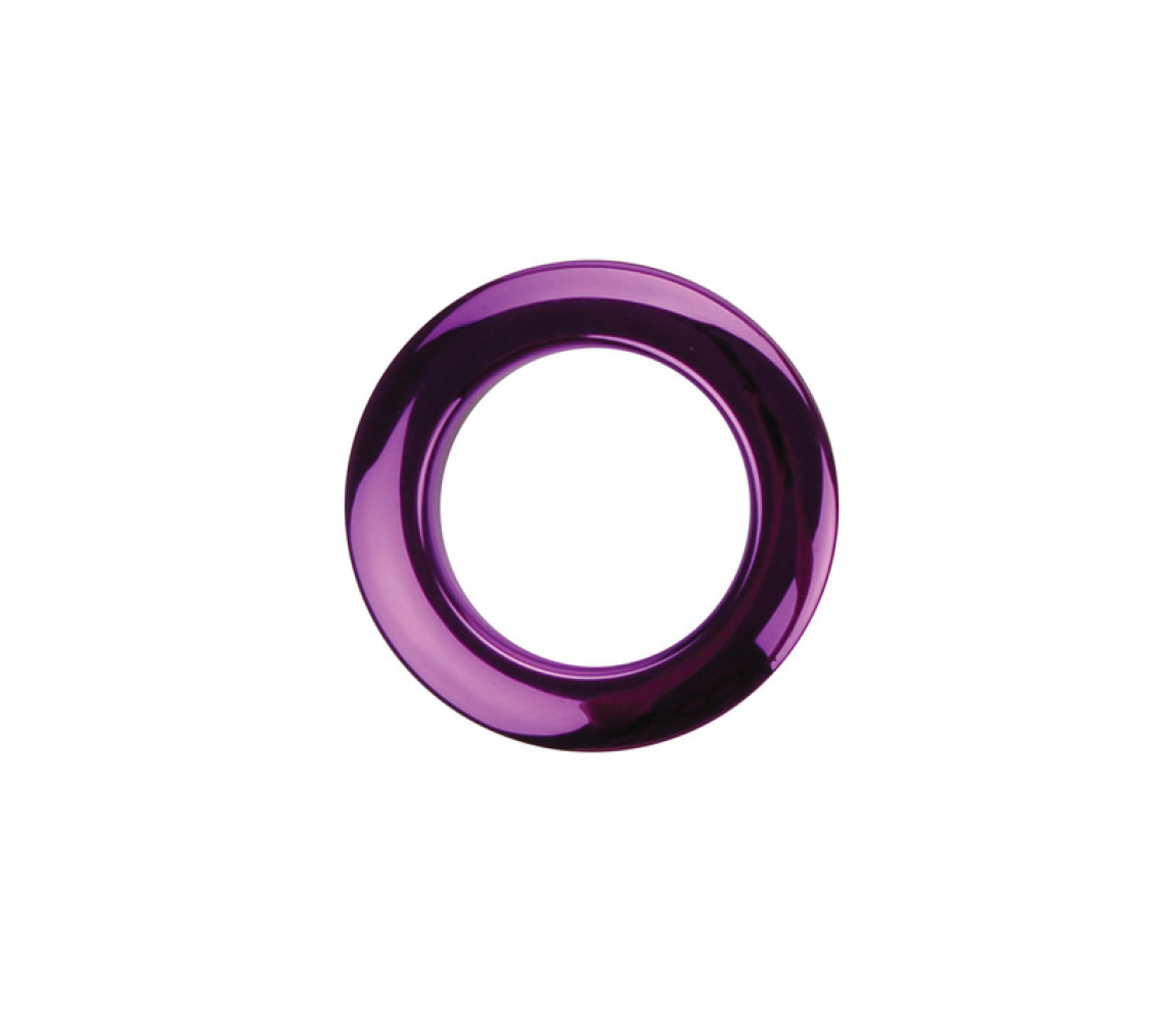 2" Bass Drum O's in Purple (Pair)