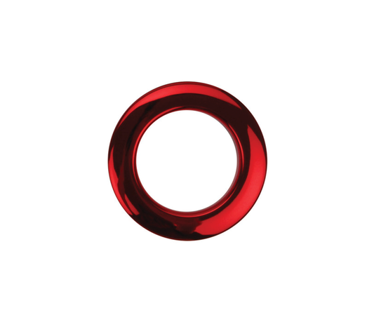 2" Bass Drum O's in Red (Pair)