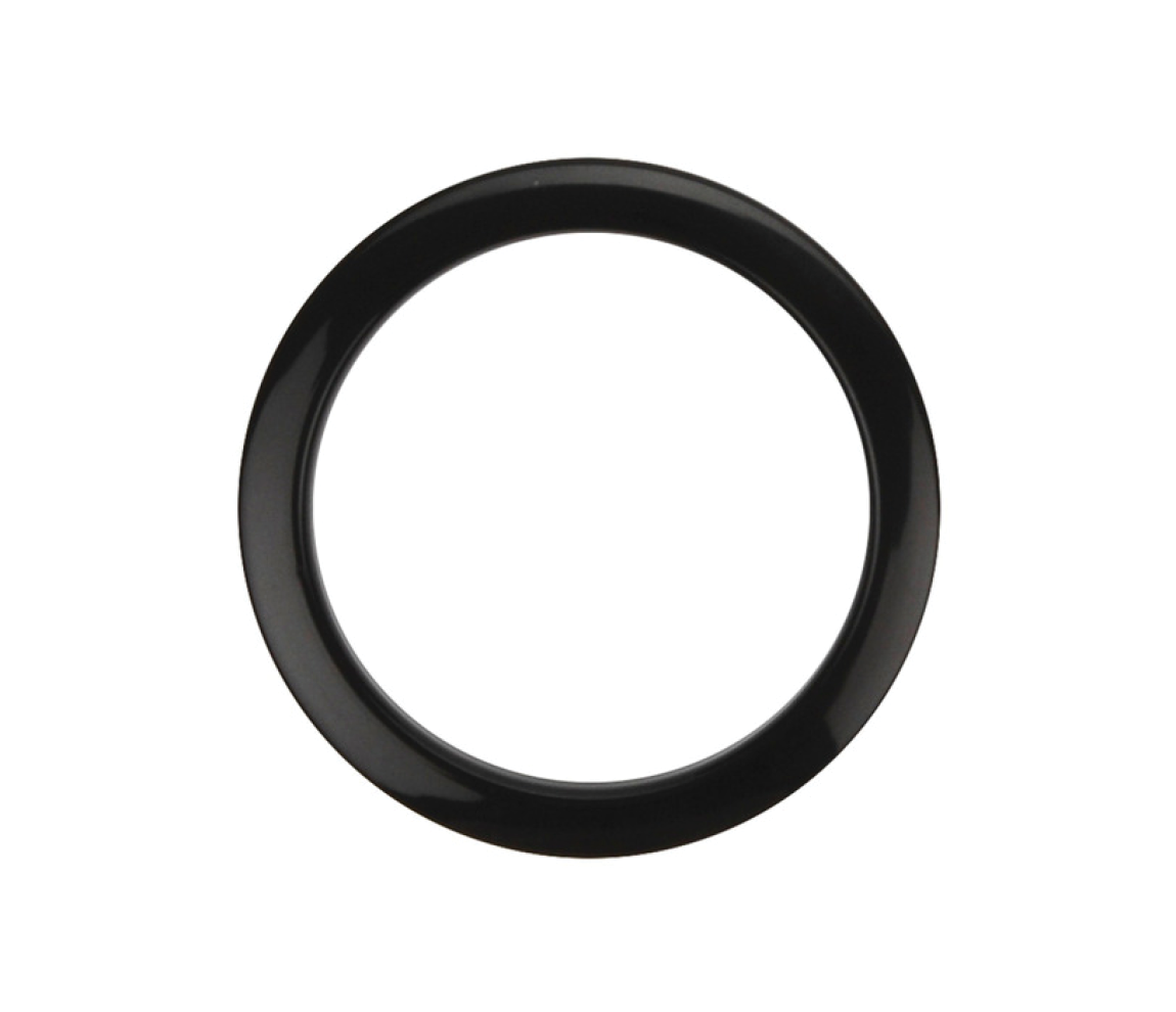 4" Bass Drum O's in Black