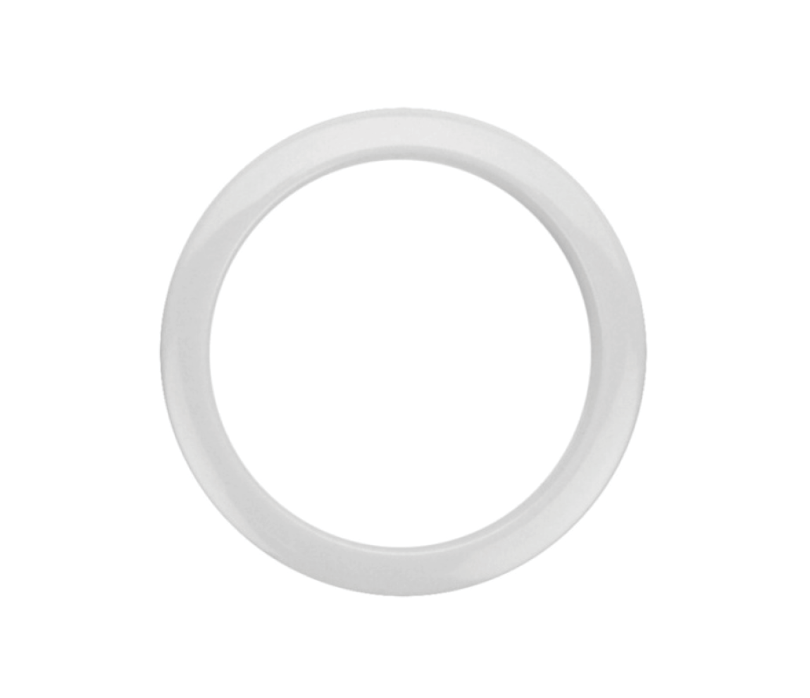 4" Bass Drum O's in White