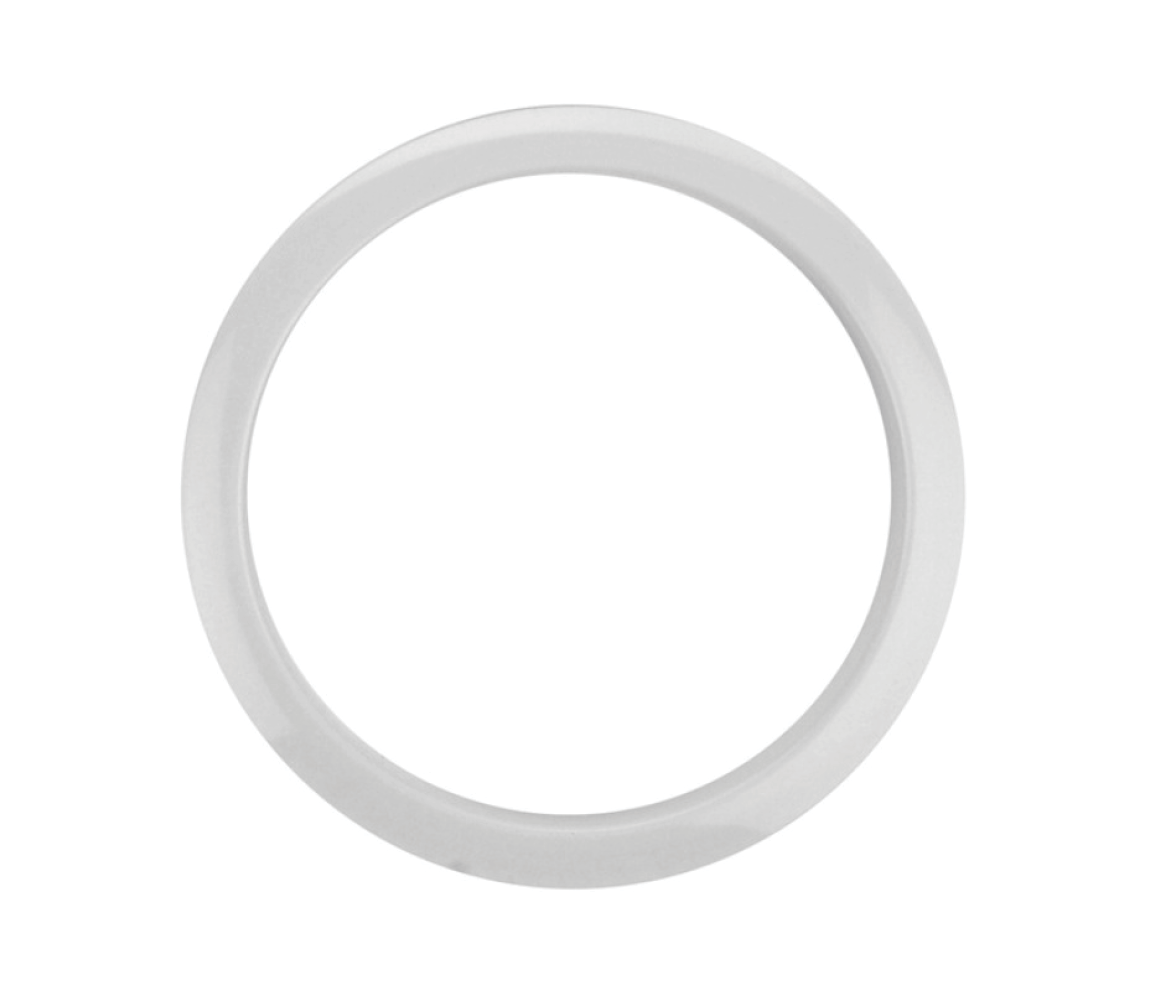 5" Bass Drum O's in White