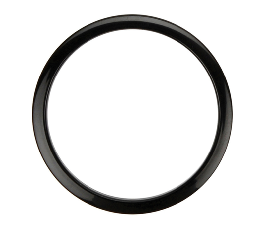 6" Bass Drum O's in Black