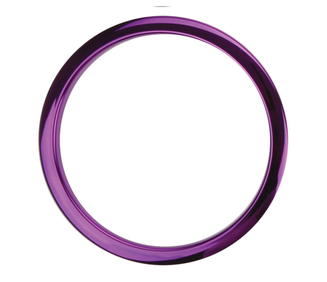 6" Bass Drum O's in Purple