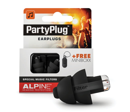 Alpine PartyPlug Black Earplugs