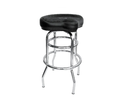 Roc N Soc Tall Tower Cycle Seat Stool (29") in Black