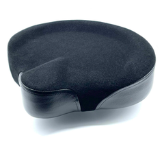 Custom Percussion Cycle Seat Drum Throne Black- Top Only