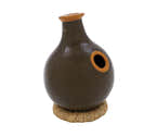 Latin Percussion, Udu Drum Claytone, Claytone No. 3, 15 X 10", Brown - 6
