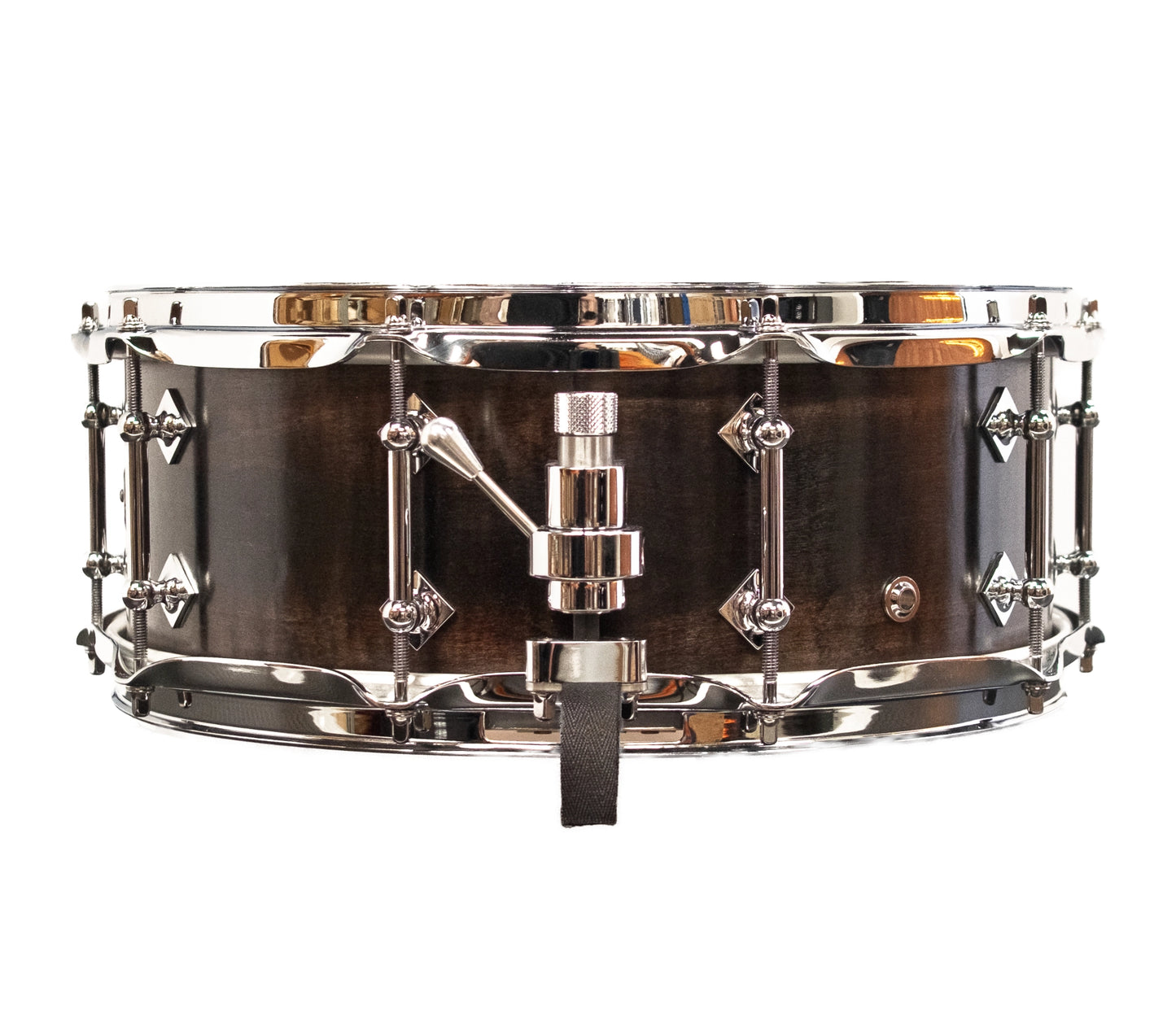 Craviotto Custom Shop 14" x 5.5" Maple Snare Drum in Ebonized Curly Maple