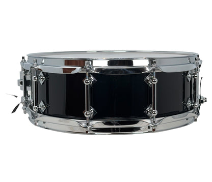 Craviotto Custom Shop 14" x 5" Maple Snare Drum in Gloss Black