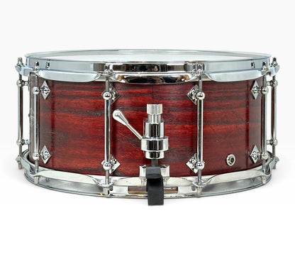 Craviotto Custom Shop 14" x 6.5" Ash Snare Drum in Red Stain