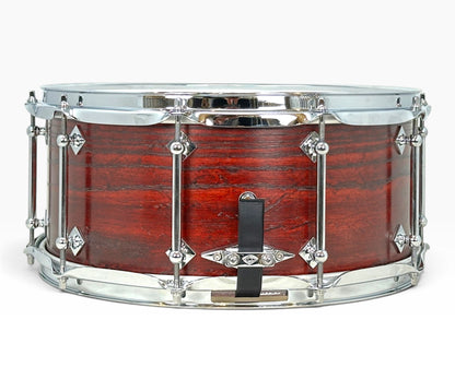 Craviotto Custom Shop 14" x 6.5" Ash Snare Drum in Red Stain