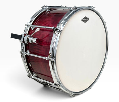 Craviotto Custom Shop 14" x 7.5" Curly Maple Snare Drum in Transparent Plum Lacquer