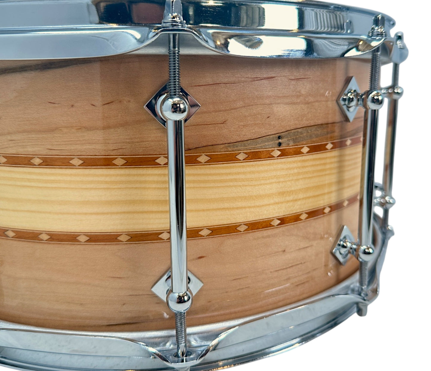 Craviotto Private Reserve 14" x 6.5" Ambrosia/Spruce/Ambrosia Snare Drum