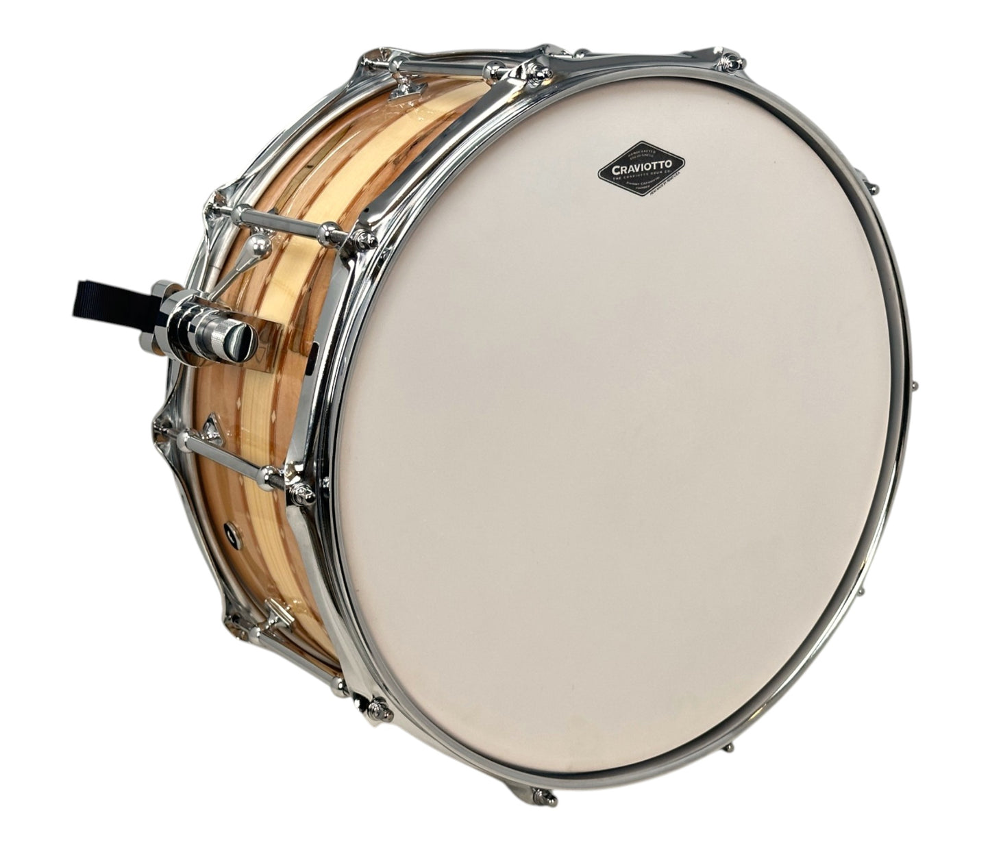 Craviotto Private Reserve 14" x 6.5" Ambrosia/Spruce/Ambrosia Snare Drum
