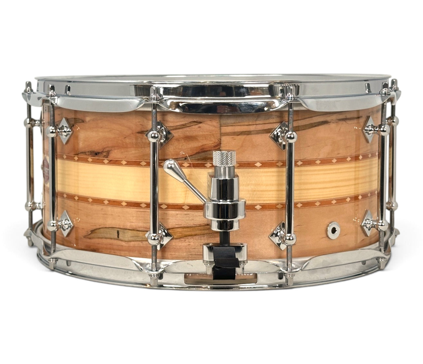 Craviotto Private Reserve 14" x 6.5" Ambrosia/Spruce/Ambrosia Snare Drum