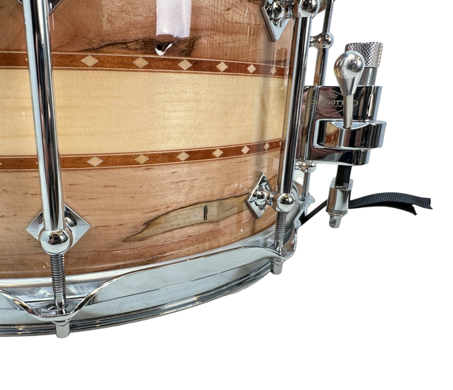 Craviotto Private Reserve 14" x 6.5" Ambrosia/Spruce/Ambrosia Snare Drum