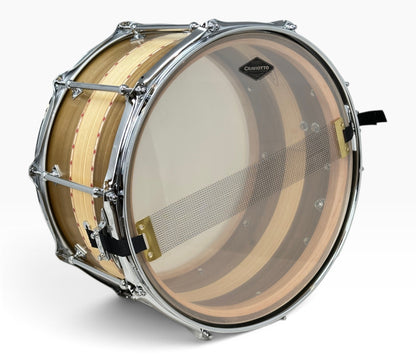 Craviotto Private Reserve 14" x 8" Poplar/Spruce/Poplar Snare Drum with Double Red Inlay 45's
