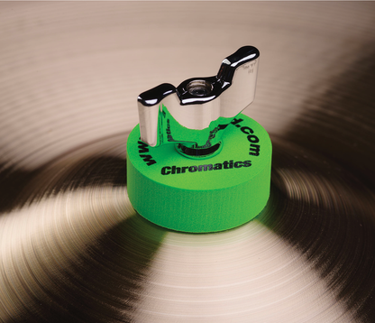 Cympad Chromatics 40/15mm Cymbal Pad in Green - Set of 5