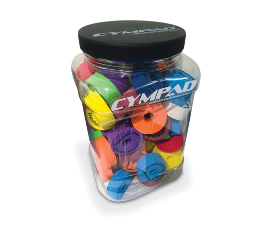 Cympad Chromatics 40/15mm Cymbal Pad Jar " 72 Pieces