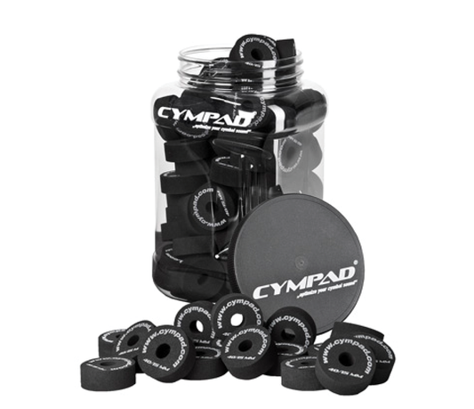 Cympad Optimizer 40/15mm Cymbal Pad Jar " 80 Pieces