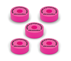 Cympad Chromatics 40/15mm Cymbal Pad in Pink - Set of 5