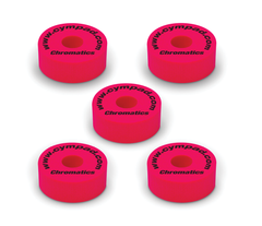 Cympad Chromatics 40/15mm Cymbal Pad in Red - Set of 5