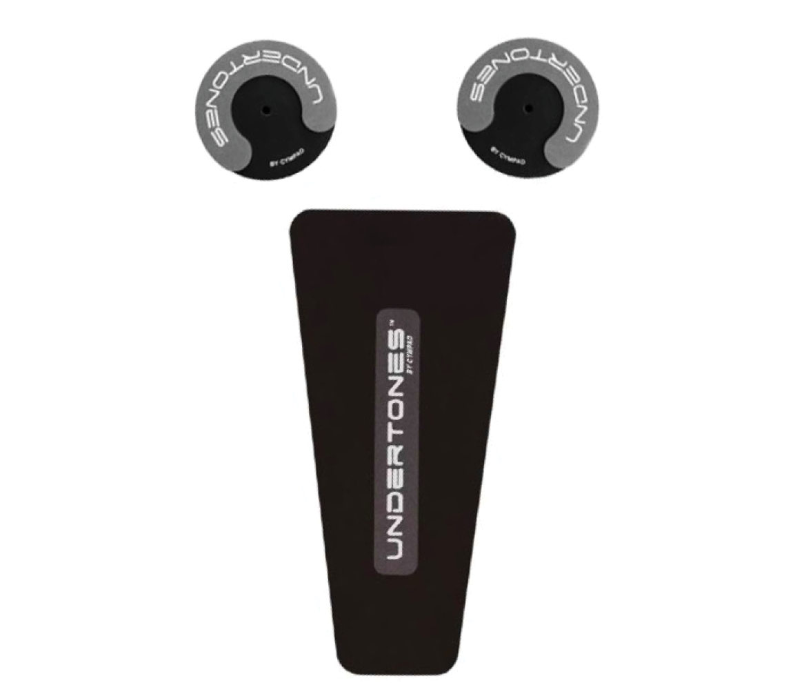 Cympad Undertones Bass Drum Spur Pads (x2) with Bass Drum Pedal Pad