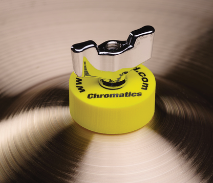 Cympad Chromatics 40/15mm Cymbal Pad in Yellow - Set of 5
