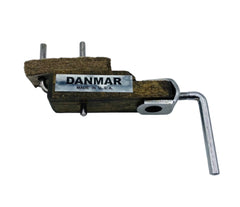 Danmar Wood Block Holder - Mounts On Rods To 3/8in