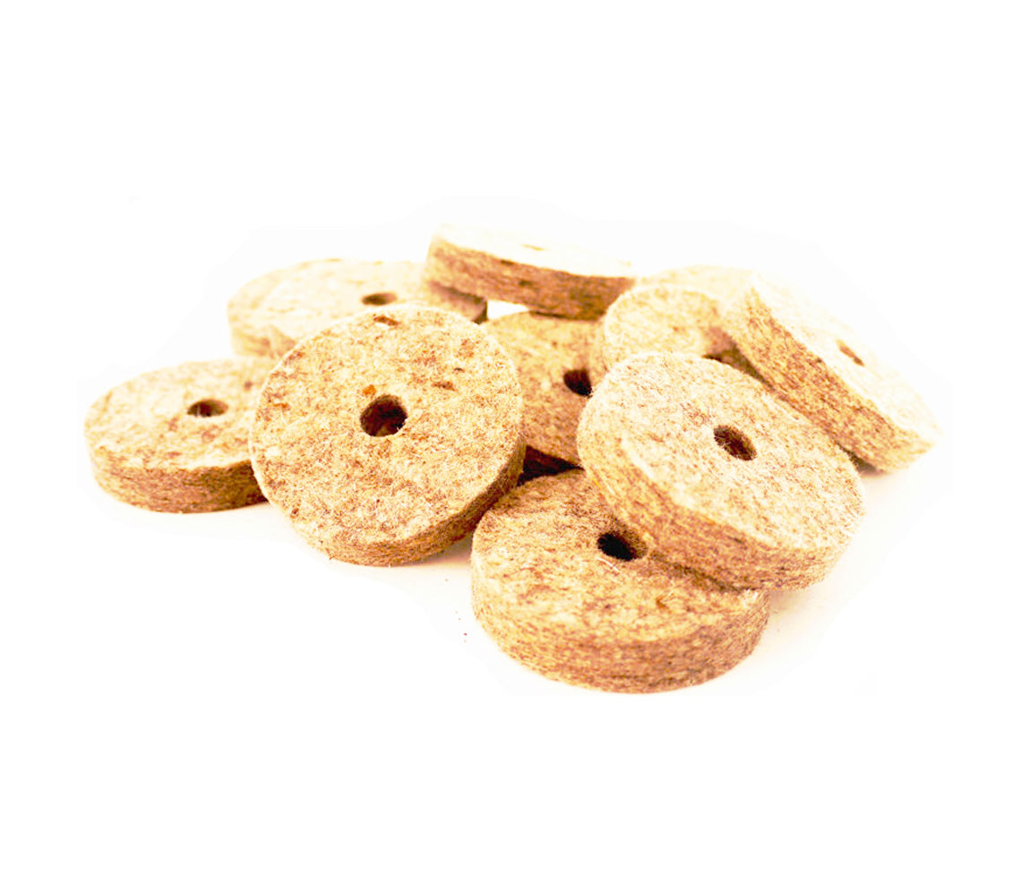Danmar Felt Washer 12 Pack Large For Hi-Hat Bottom