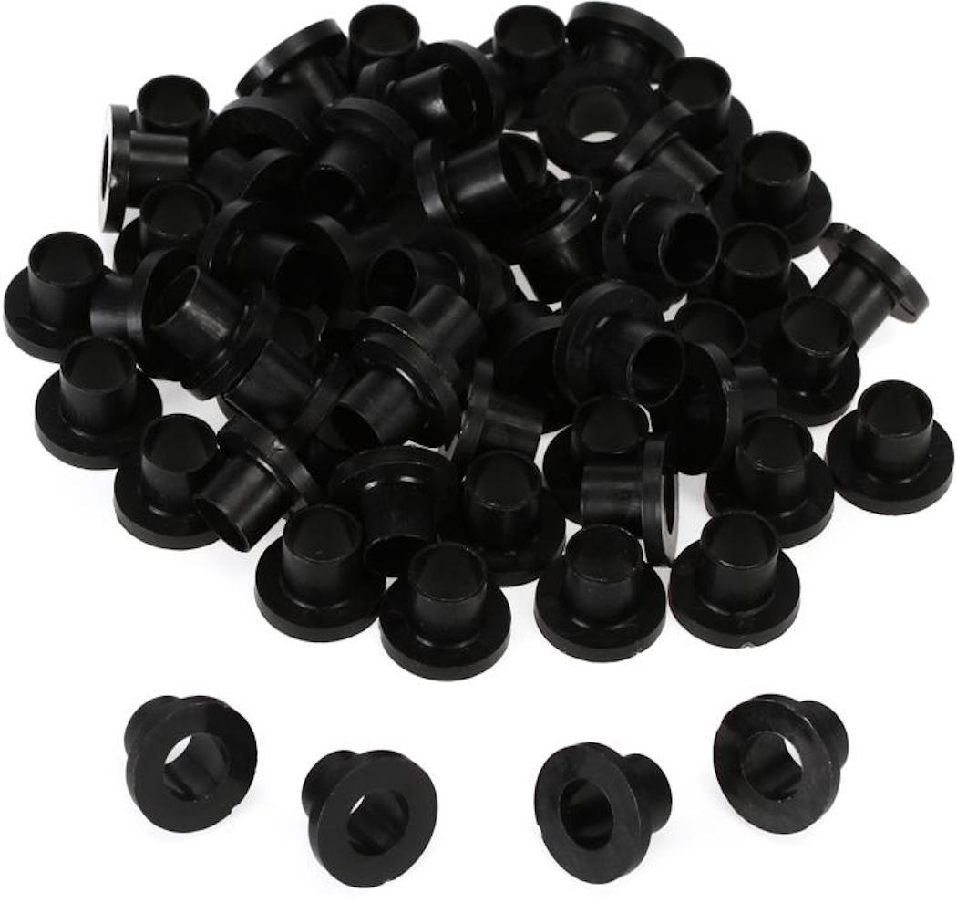Danmar 100 Pack Nylon Tension Rod Washers - Black
