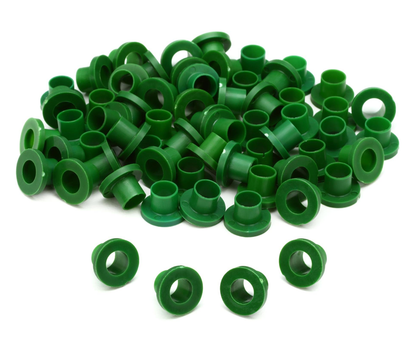 Danmar 100 Pack Nylon Tension Rod Washers - Green