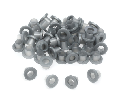 Danmar 100 Pack Nylon Tension Rod Washers - Silver