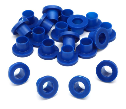 Danmar 20 Pack Nylon Tension Rod Washers - Blue