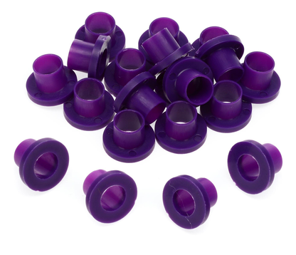 Danmar 20 Pack Nylon Tension Rod Washers - Purple