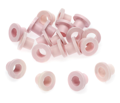 Danmar 20 Pack Nylon Tension Rod Washers - Pink