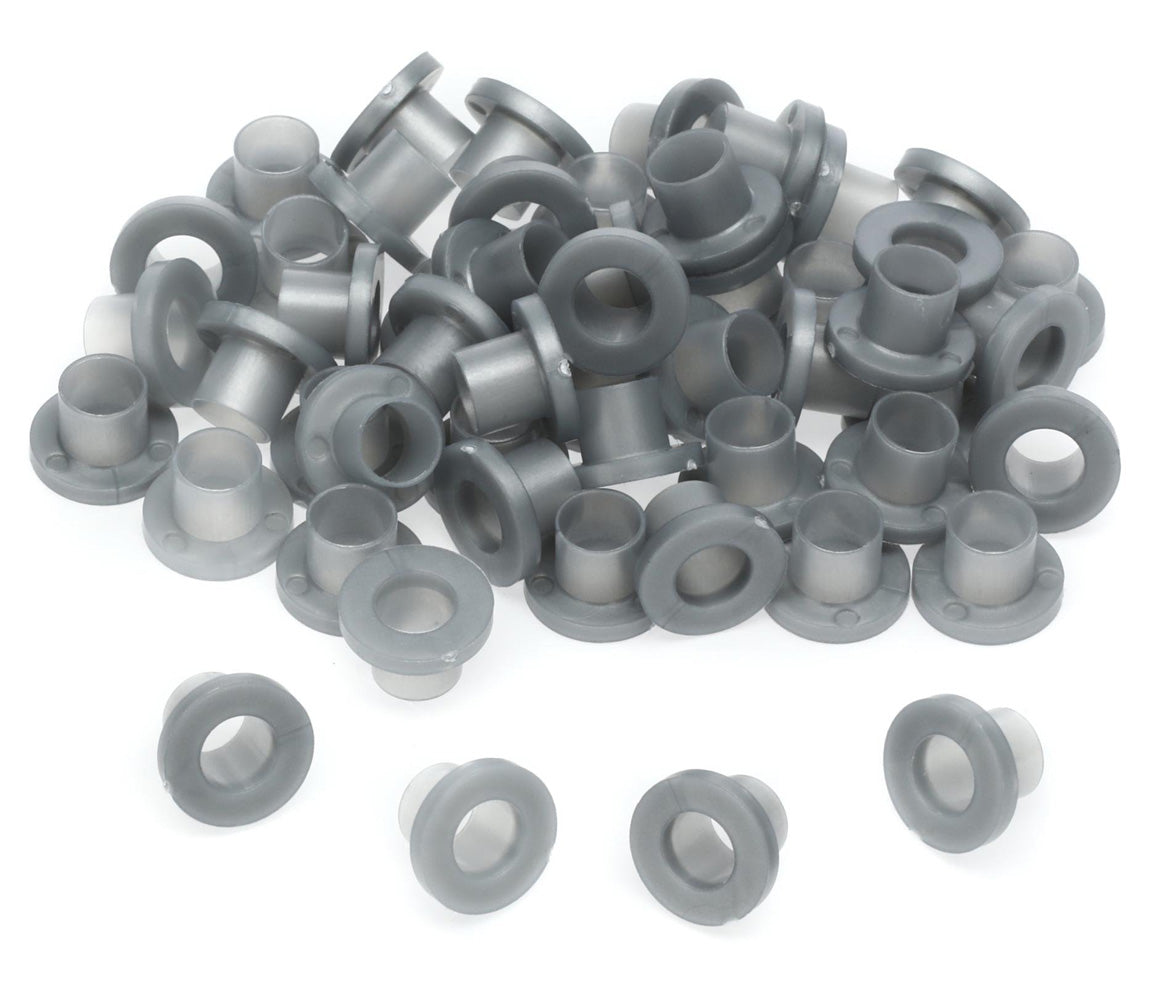 Danmar 50 Pack Nylon Tension Rod Washers - Silver
