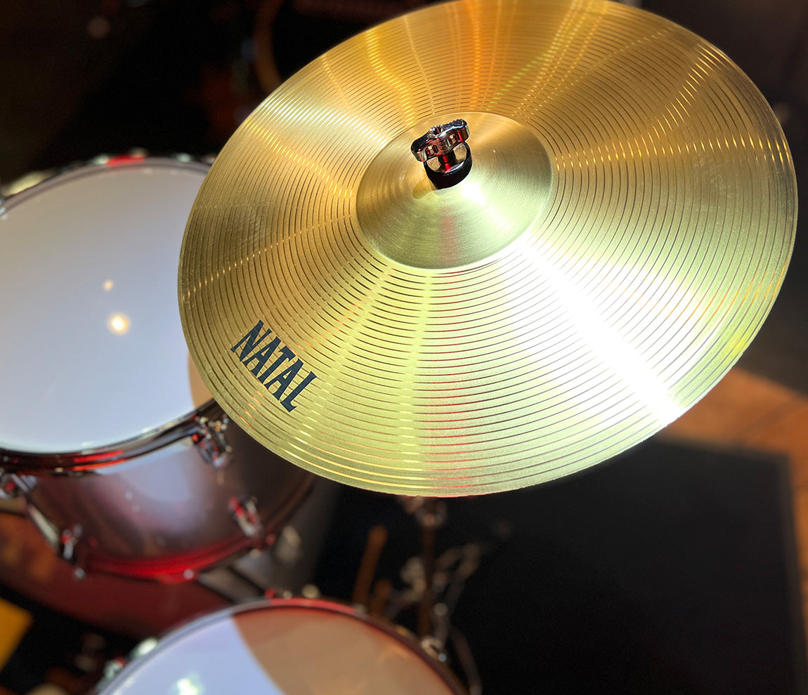 Natal DNA 5-piece Drum Kit with Hardware and Cymbals in Silver