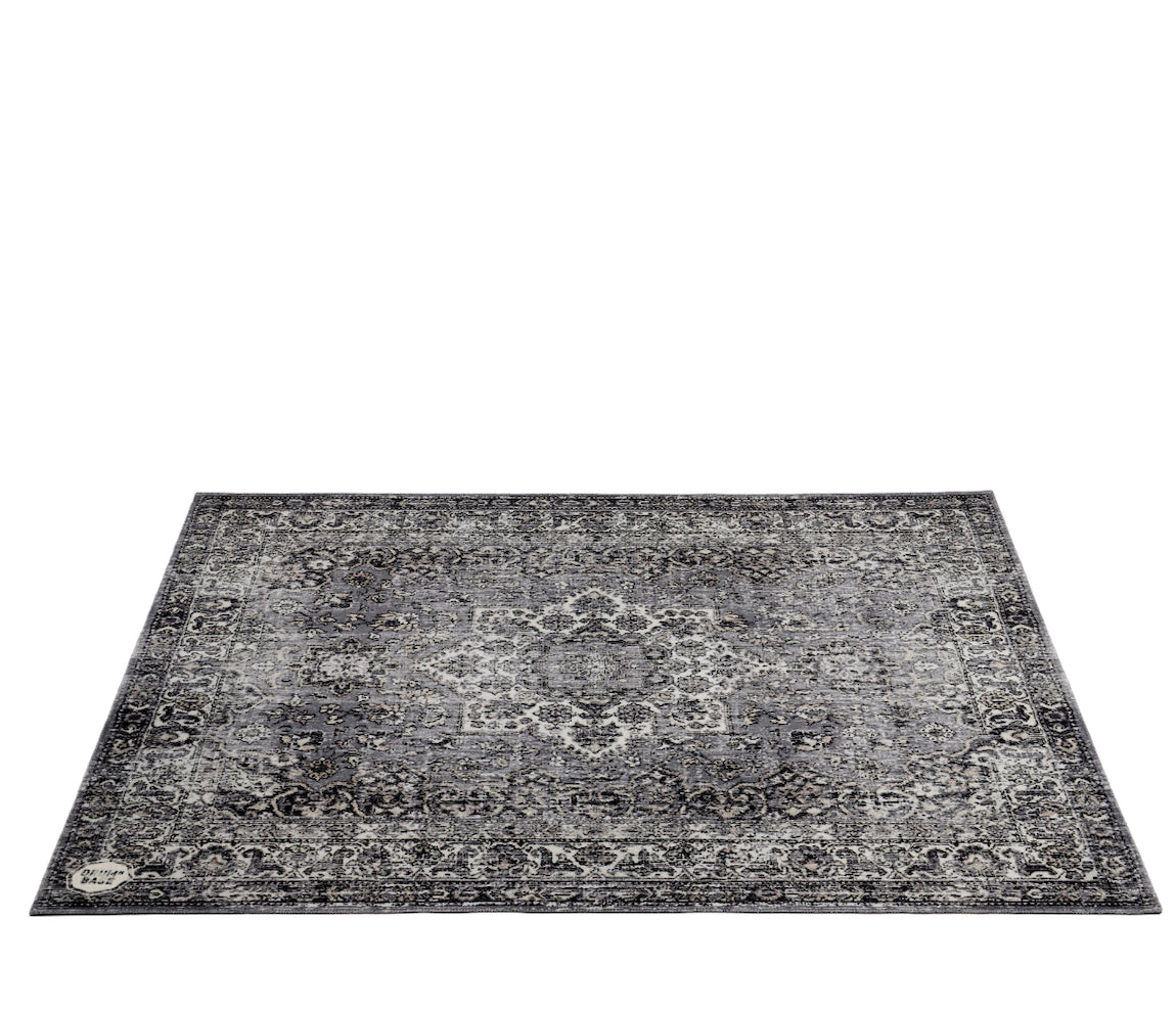 Drum N Base Vintage Persian Drum Rug - Grey - 185 x160cm