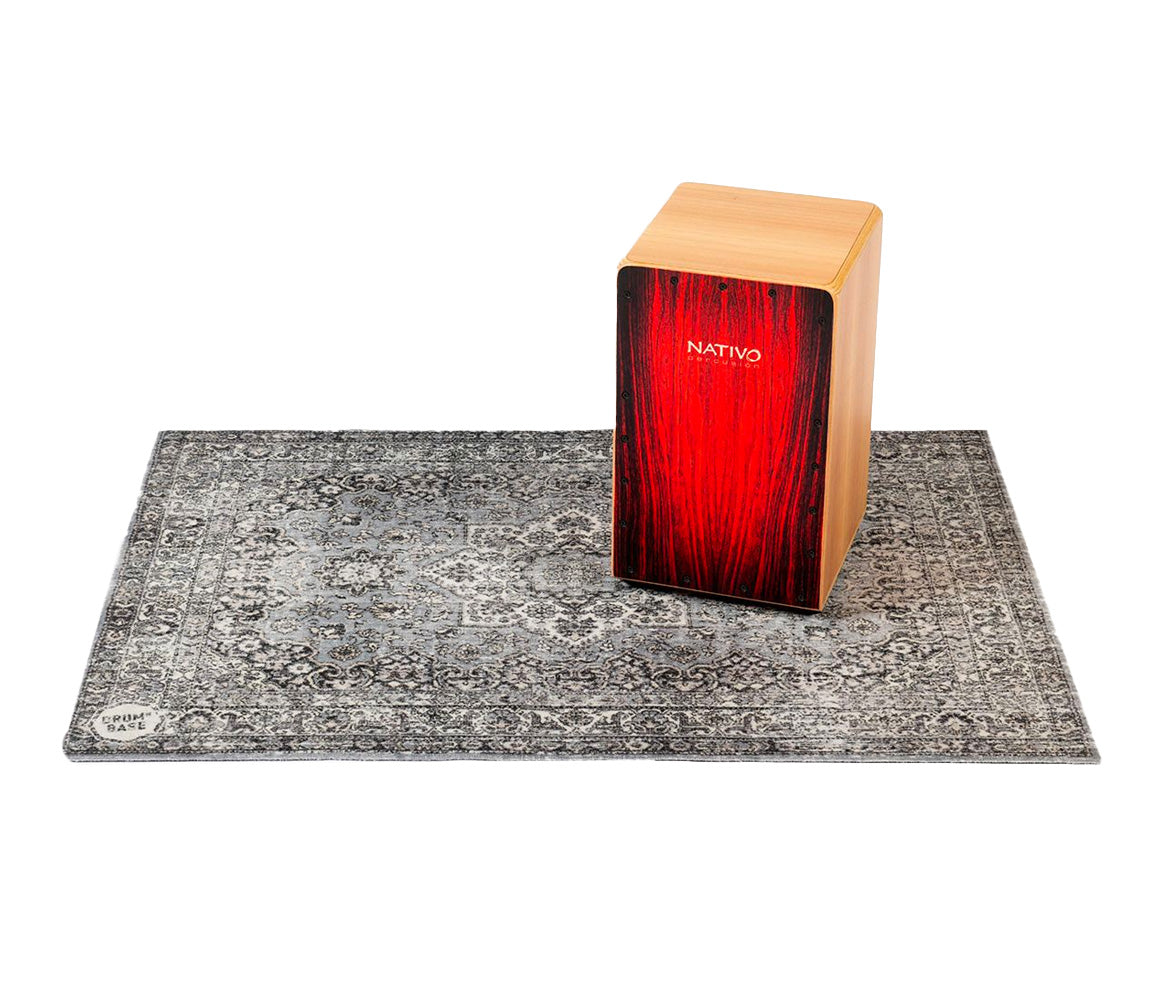 Drum N Base Vintage Persian Stage Rug - Grey - 130 x 90cm