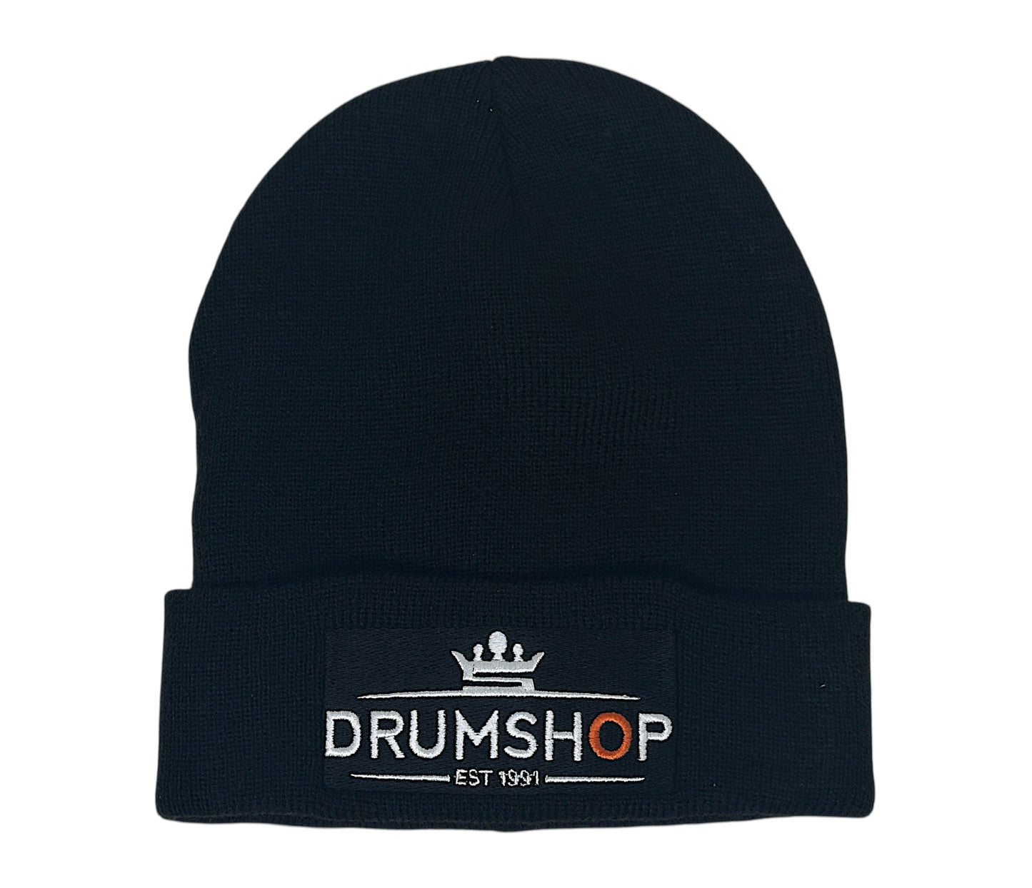 DRUMSHOP Unisex Black Beanie