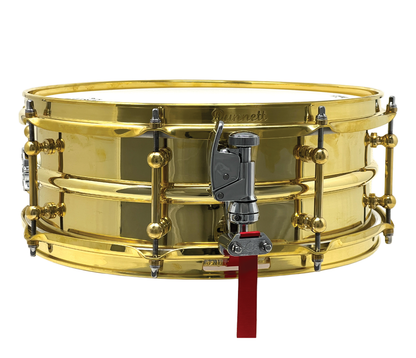 Dunnett Classic 14" x 5.5" Model 2N Snare Drum in Triple Brass