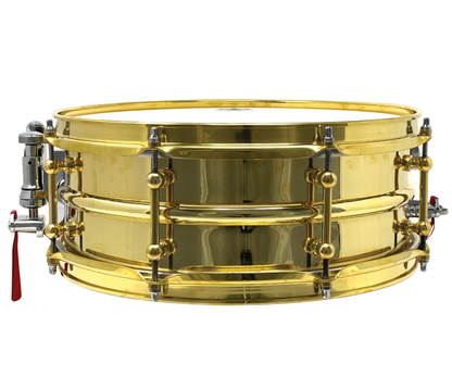Dunnett Classic 14" x 5.5" Model 2N Snare Drum in Triple Brass