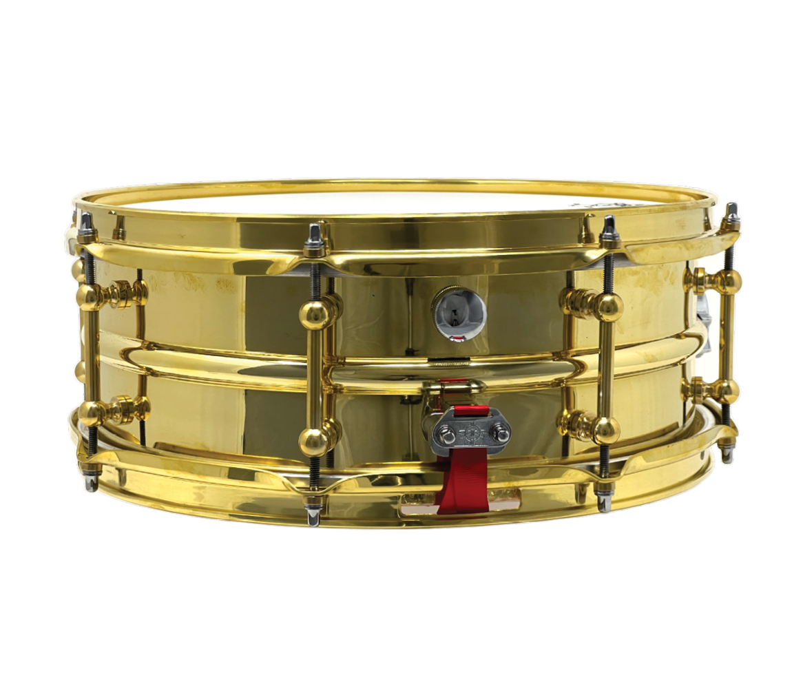 Dunnett Classic 14" x 5.5" Model 2N Snare Drum in Triple Brass