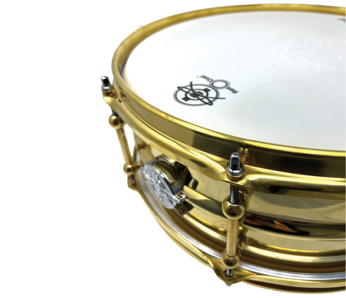 Dunnett Classic 14" x 5.5" Model 2N Snare Drum in Triple Brass