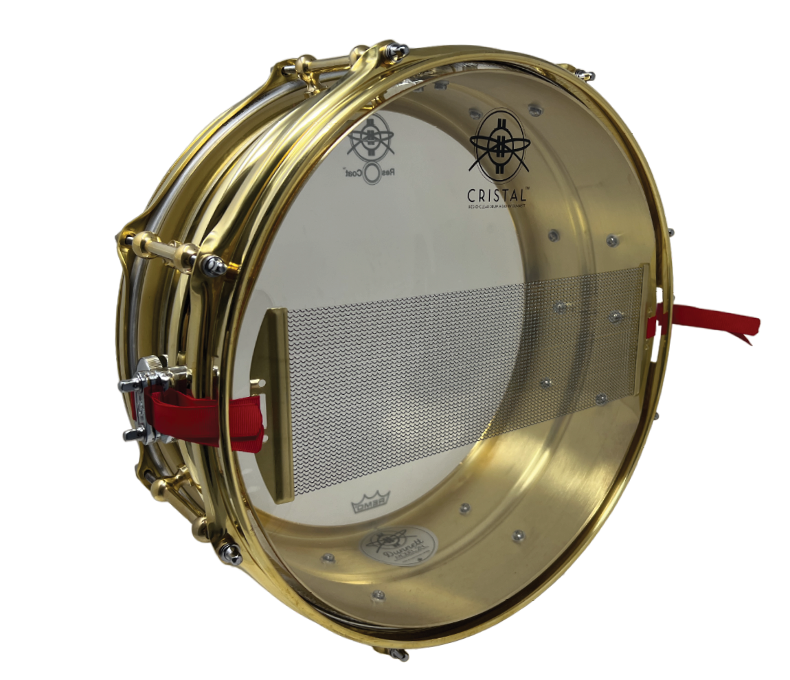 Dunnett Classic 14" x 5.5" Model 2N Snare Drum in Triple Brass